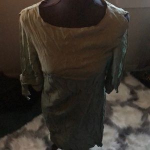 Mint color H&M dress